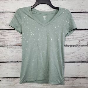 GAP XS Light Green Tee